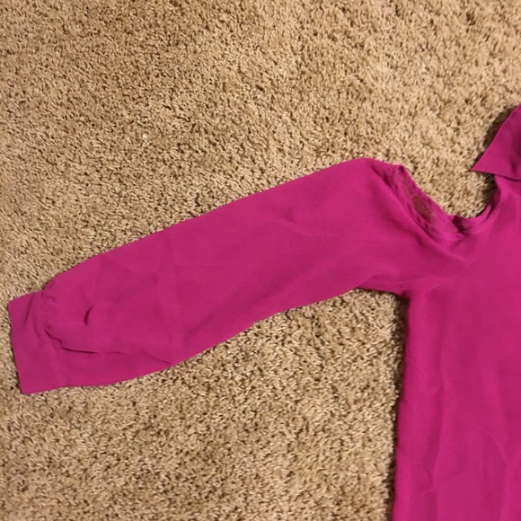 Lush Cold Shoulder Top Hot Pink Small - Picture 3 of 7